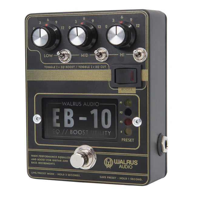 Walrus Audio EB-10 Preamp/EQ/Boost