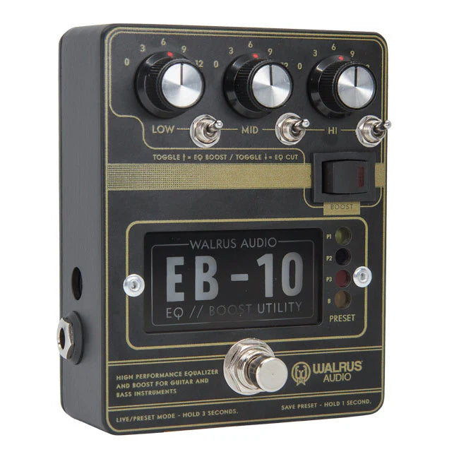 Walrus Audio EB-10 Preamp/EQ/Boost